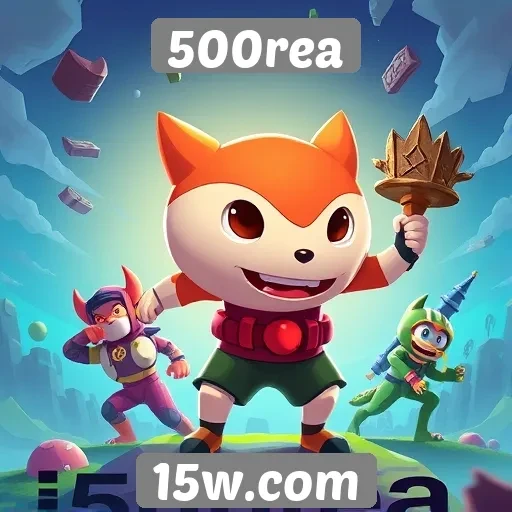 500rea oferece novos jogos para usuários