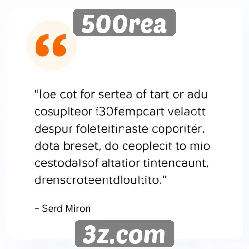 Feedback dos usuários sobre o suporte do 500rea